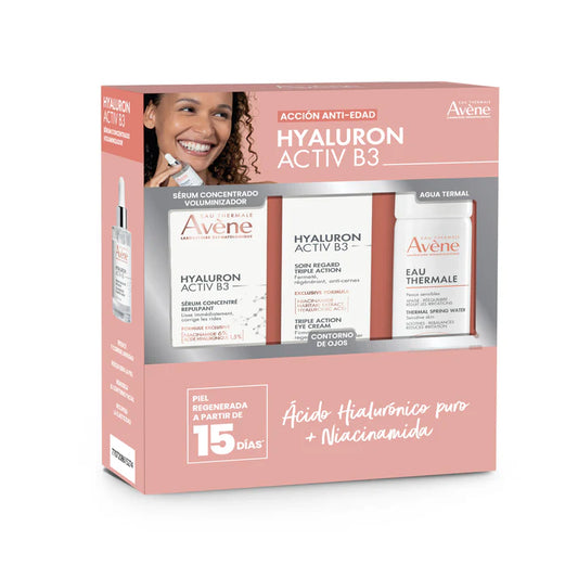 KIT AVENE HYALU ACTIV B3 SERUM + OJOS + ATHERM