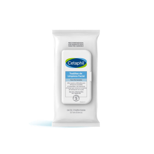 CETAPHIL TOALLITAS LIMP *25UNID