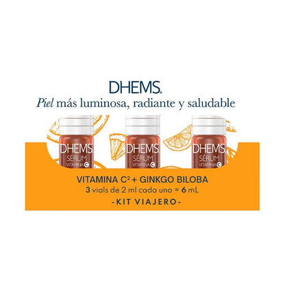 KIT DHEMS VIAJERO VITAMINA C X3