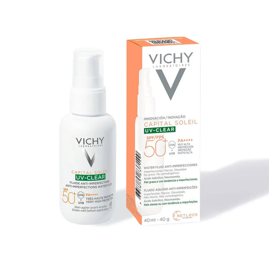 VICHY CAPITAL SOLEIL UV-CLEAR WATER FLUID SPF50