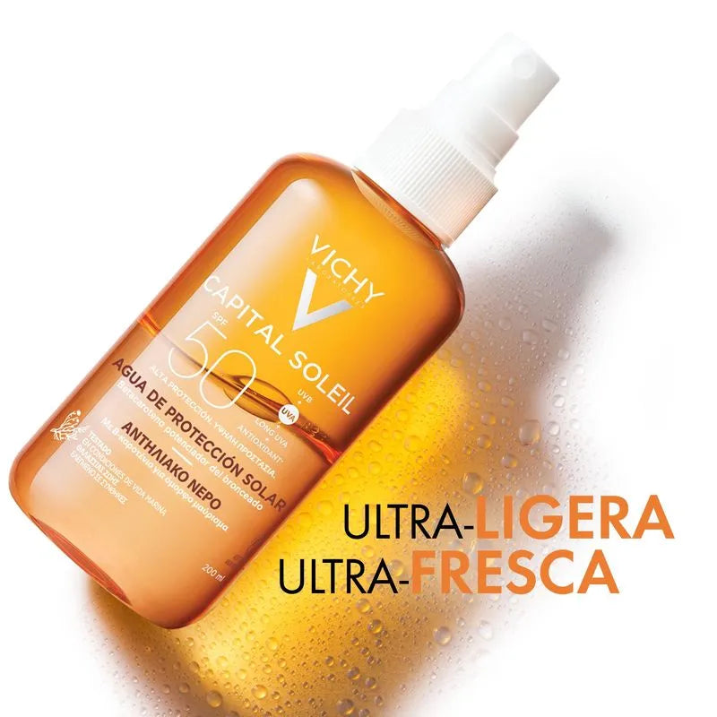 CAPITAL SOLEIL AGUA SOLAR SPF50 *200ML