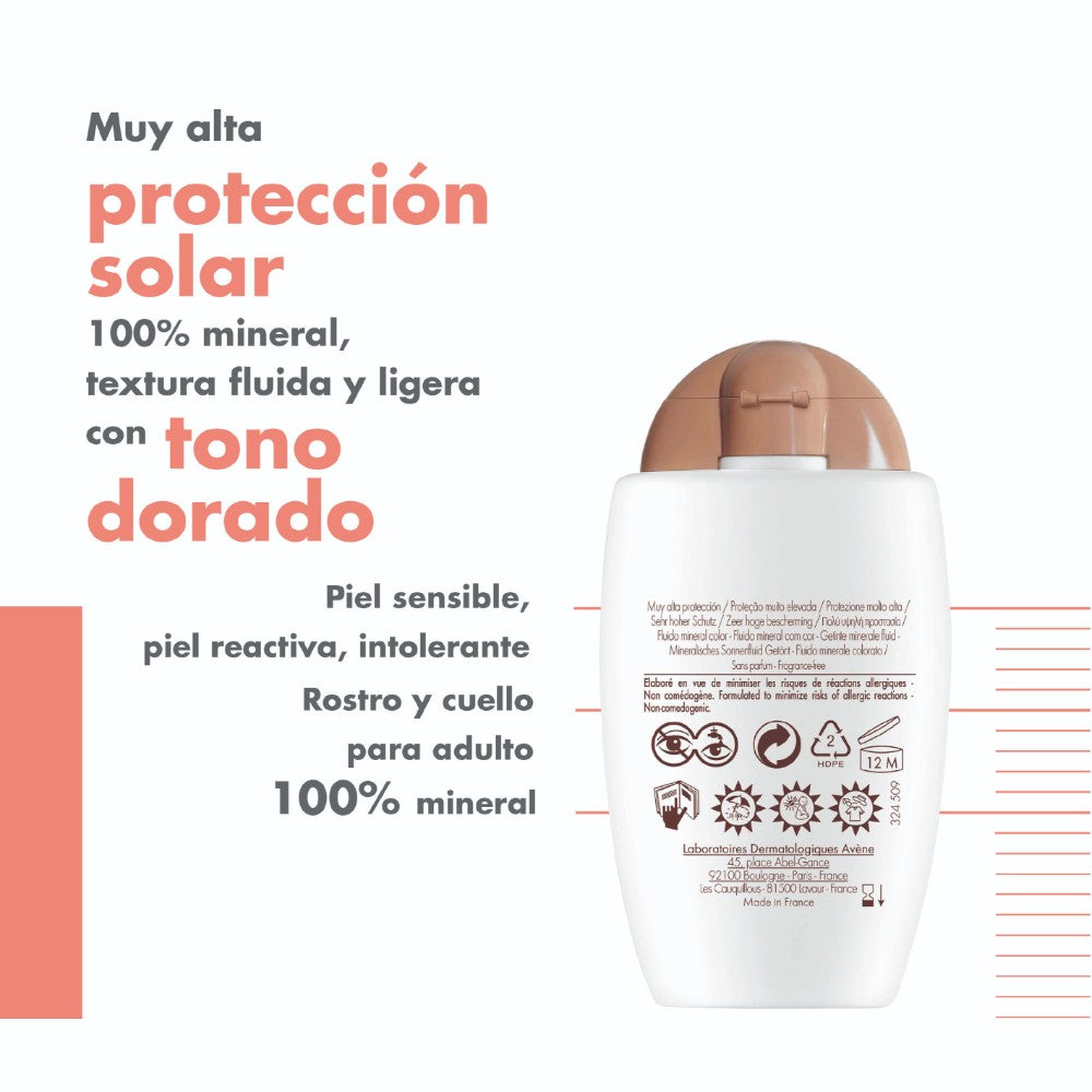 AVENE SOLAR LB  FLUIDO MINERAL CON COLOR *40ML