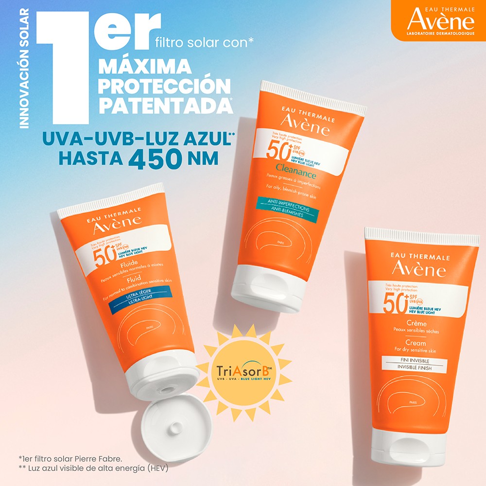 AVENE SOLAR CREMA 50+ *50ML