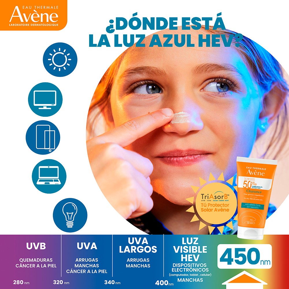 AVENE SOLAR CREMA 50+ COLOR *50ML