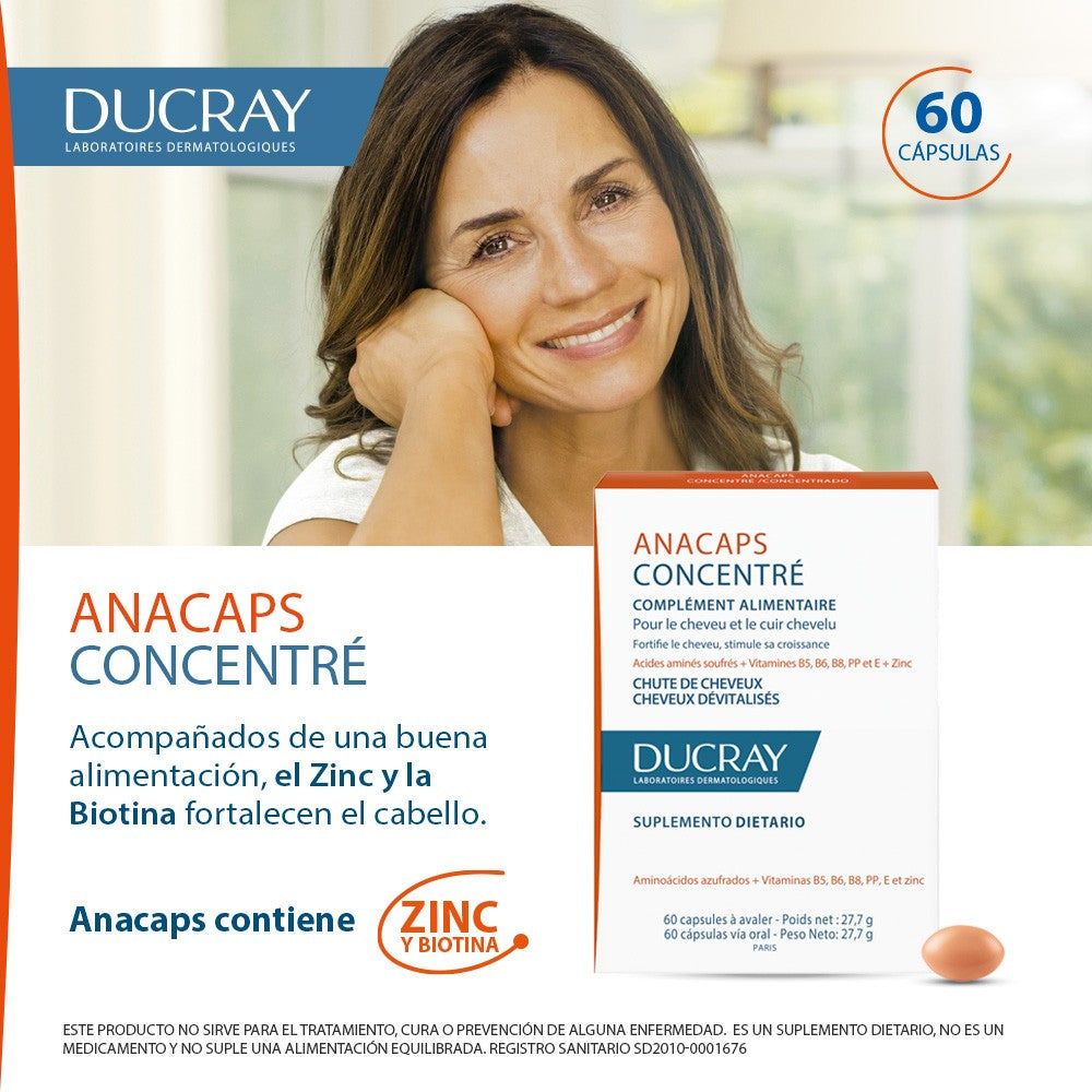 DUCRAY ANACAPS CJ * 60 CAP