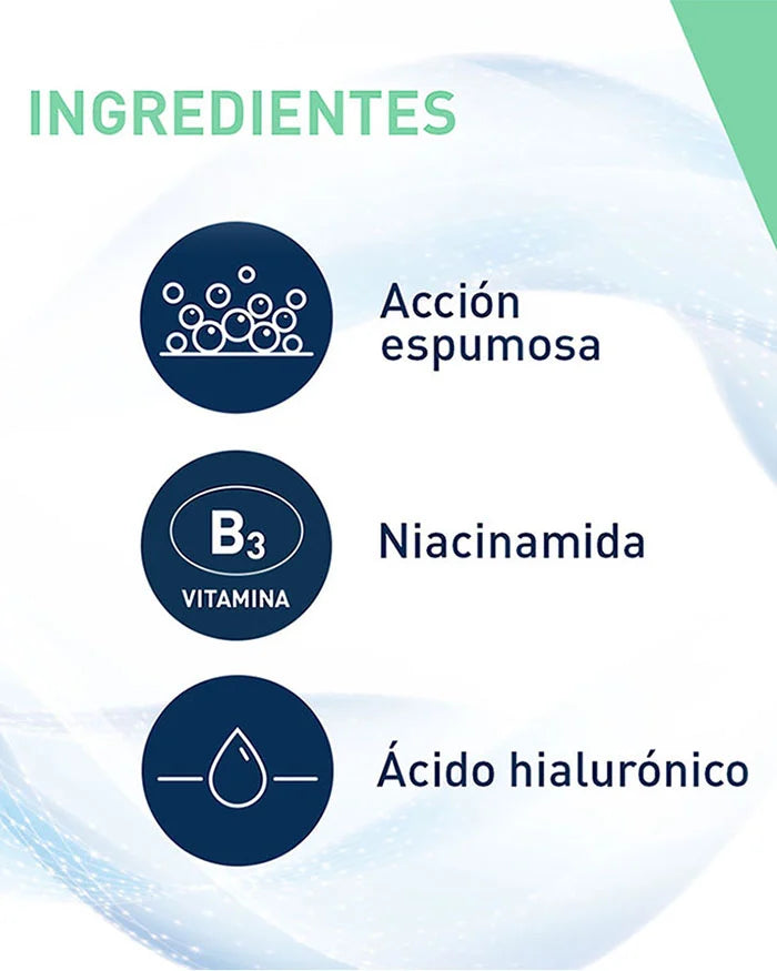 CERAVE GEL LIMPIADOR ESPUMOSO *473ML