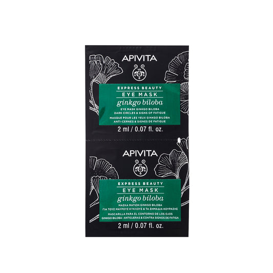 APIVITA EYE MASK - GINKGO *2X2ML