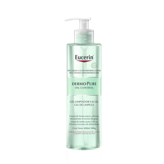 EUCERIN DERMOPURE GEL OIL CONTROL LIMPIADOR *400 ML