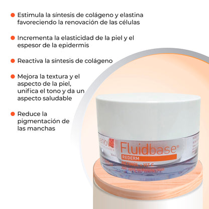 FLUIDBASE REDERM RETINOL +VITC CREMA *30