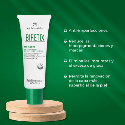 BIRETIX TRI-ACTIVE GEL ANTI-IMPERFECCIONES  *50ML