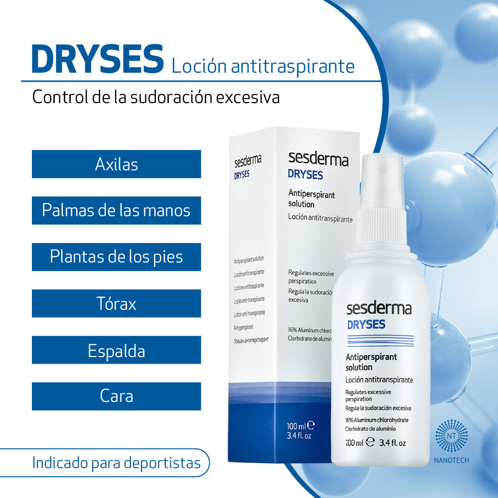 DRYSES SOLUCION ANTITRASPIRANTE *100ML