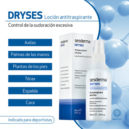 DRYSES SOLUCION ANTITRASPIRANTE *100ML