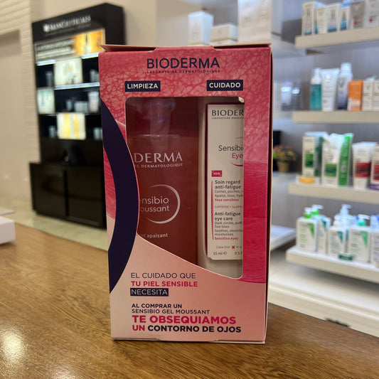 KIT SENSIBIO GEL LIMPIADOR + SENSIBIO CONTRONO DE OJOS