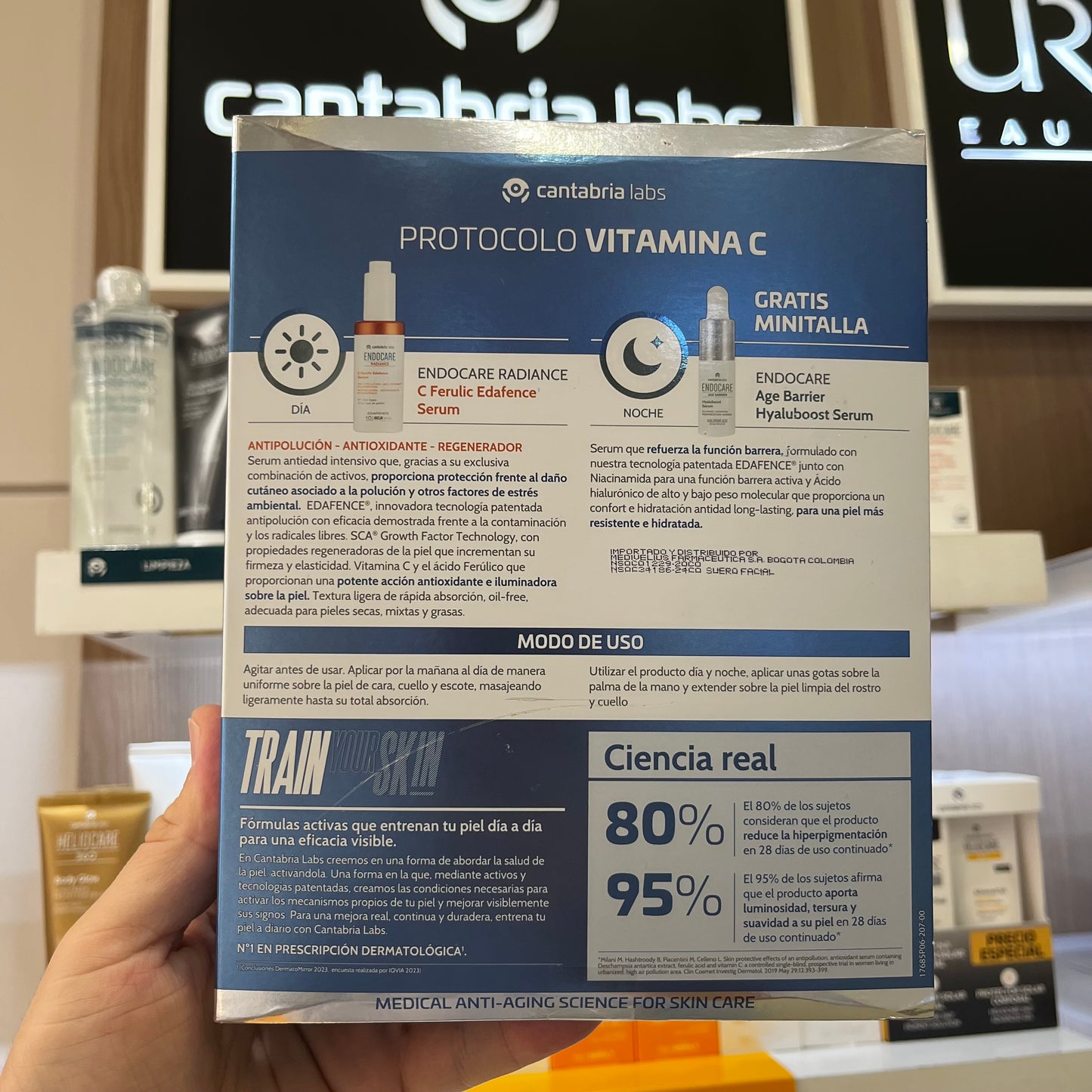 KIT ENDOCARE RADIANCE C FERULIC SERUM + AGE BARRIER SERUM (MINI)