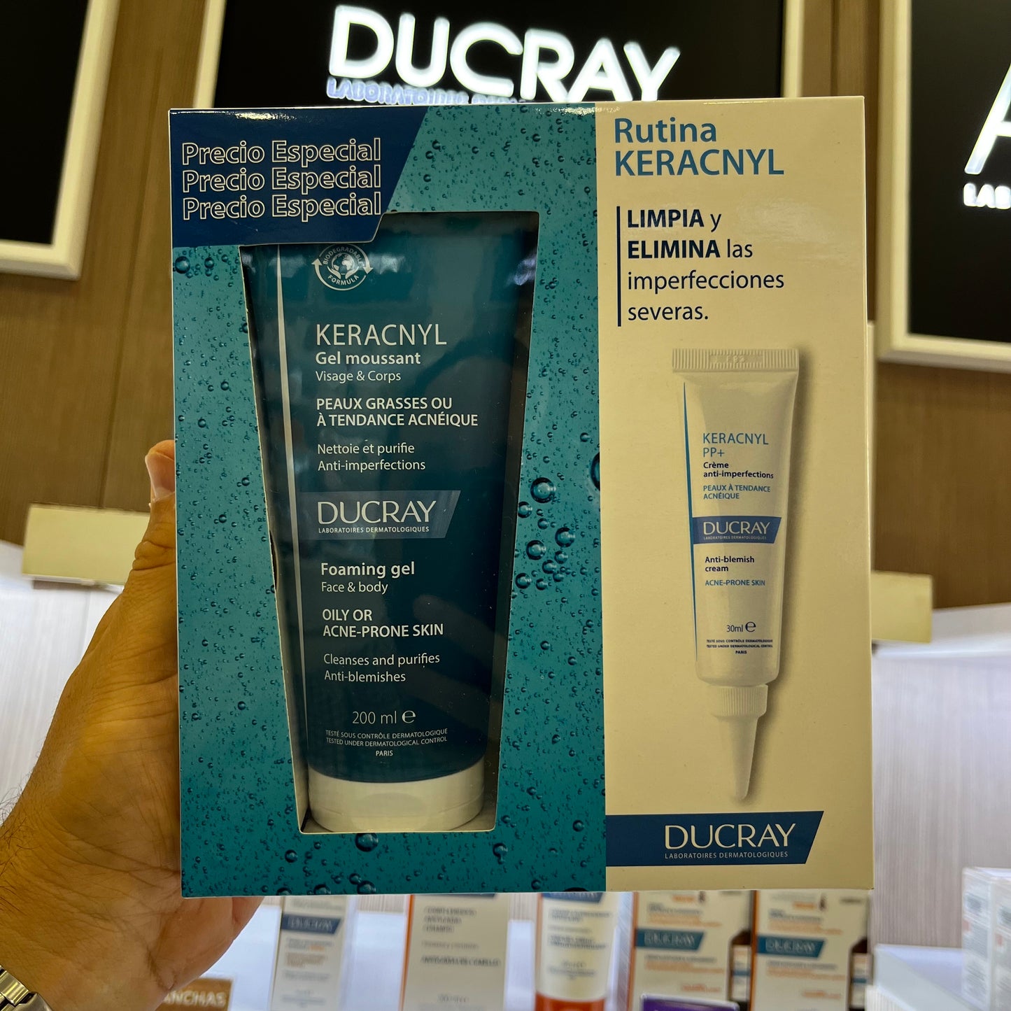 KIT DUCRAY KERACNYL PP + GEL