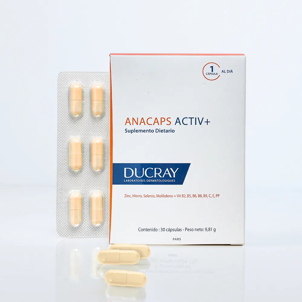 DUCRAY ANACAPS ACTIV+ CAJA *30 CAPSULAS