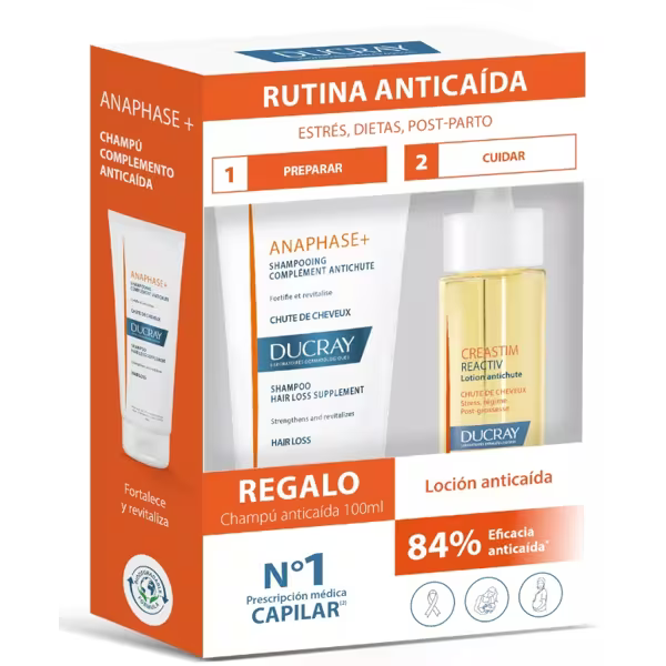 KIT DUCRAY CREASTIM REACTIV LOCION + ANA SH