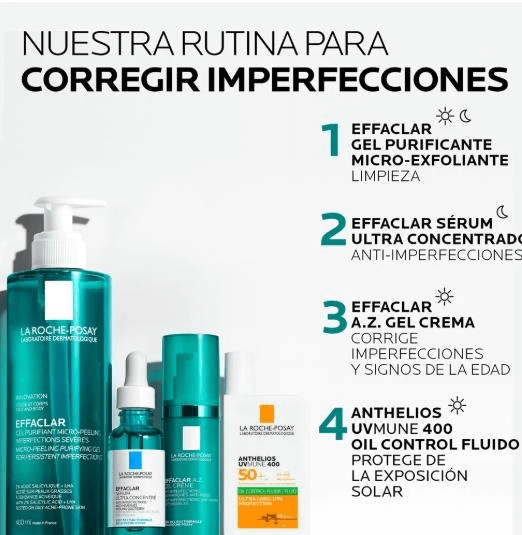 EFFACLAR AZ GEL CREMA ANTI-IMPERFECCIONES *40ML