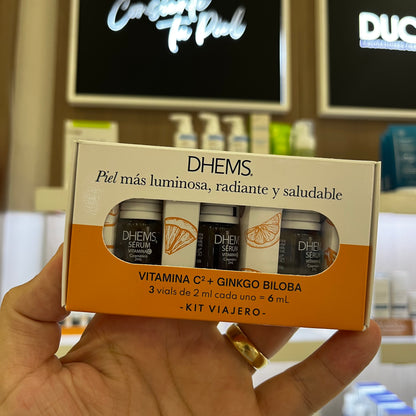 KIT DHEMS VIAJERO VITAMINA C X3