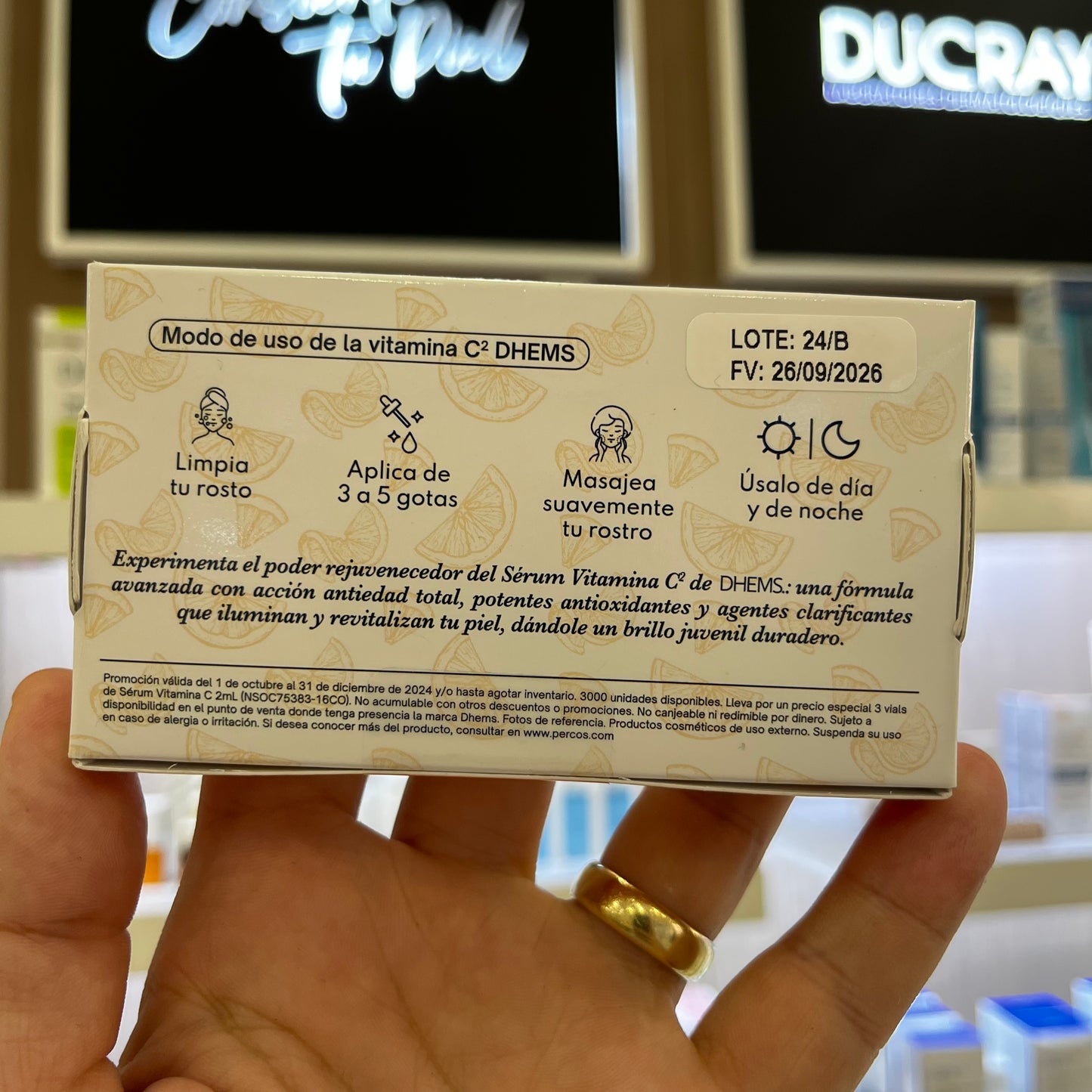 KIT DHEMS VIAJERO VITAMINA C X3