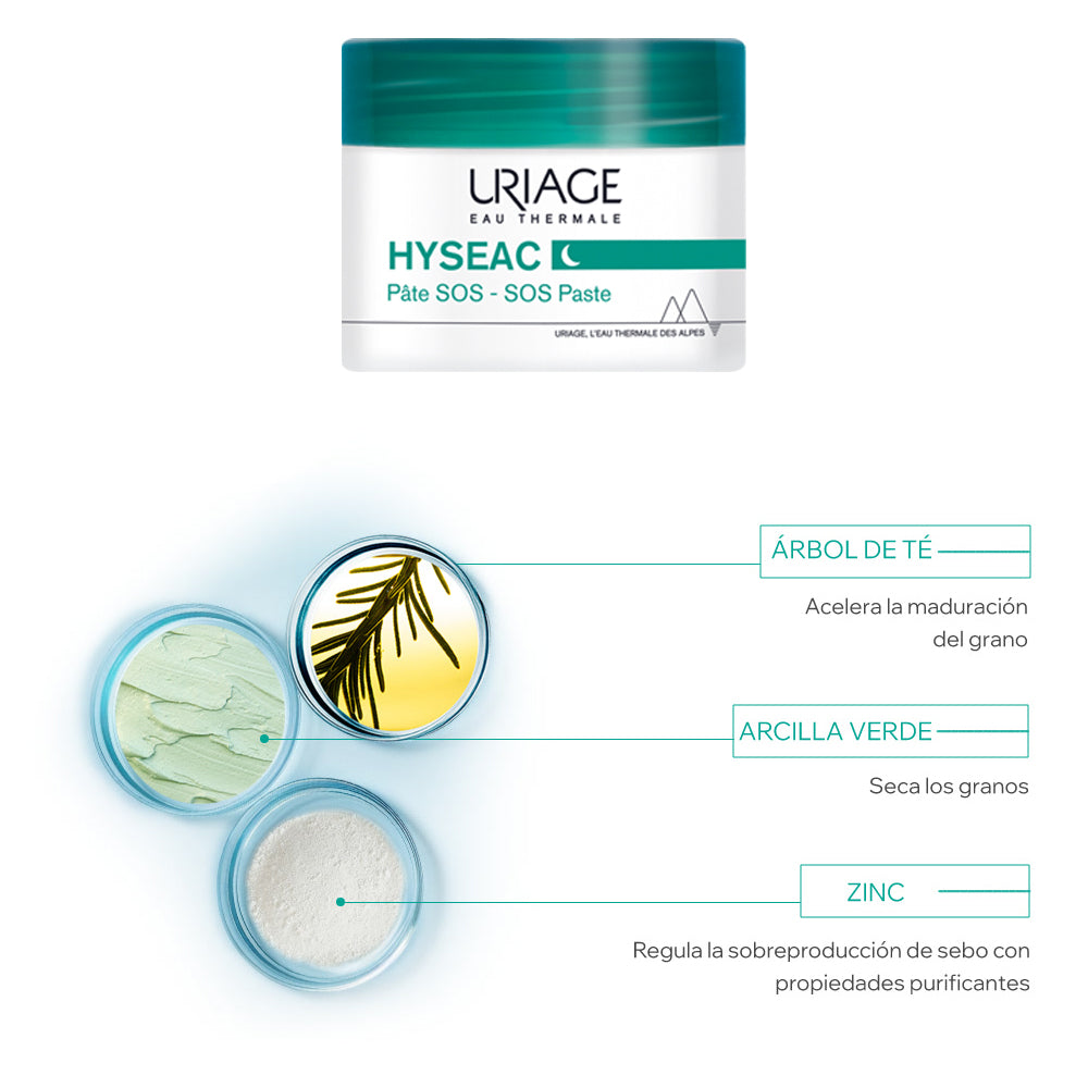 URIAGE HYSEAC PASTA SOS *15GR