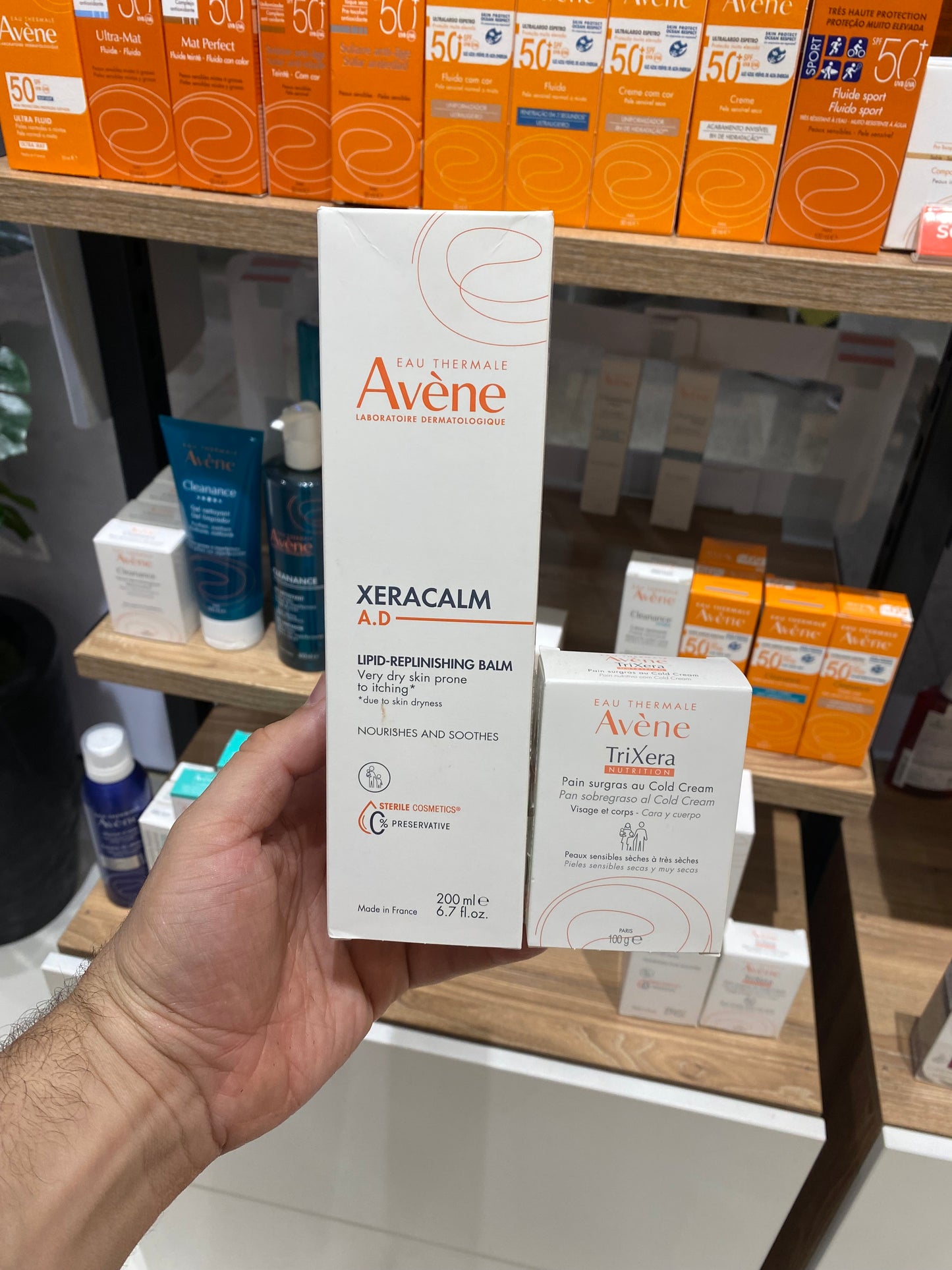 KIT AVENE XERACALM AD BALM + (GRATIS) TRIXERA BARRA