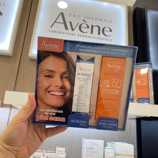 KIT AVENE A-OXITIVE SERUM *30ML + (GRATIS) AVENE SOLAR ANTIEDAD SPF50