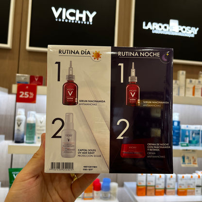 KIT LIFTACTIV SPECIALIST B3 SERUM + (GRATIS) CREMA DE NOCHE MINI + (GRATIS) CAPITAL UV AGE DAILY MINI