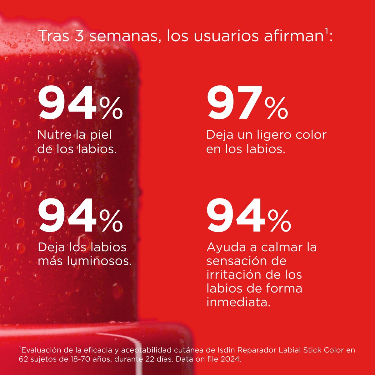 ISDIN REPARADOR LABIAL AC ROJO