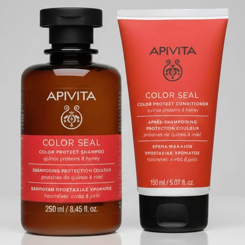 KIT APIVITA COLOR SEAL SHAMPOO + ACONDICICIONADOR (GRATIS)