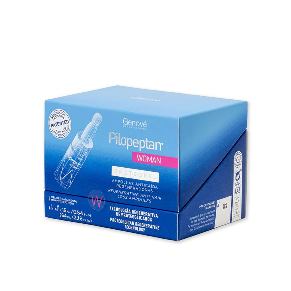 PILOPEPTAN WOMAN PROTEOKEL AMPOLLAS ANTICAIDA 4X16ML