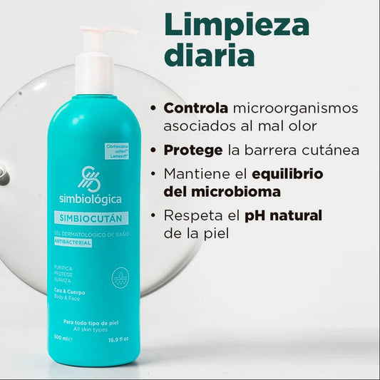 SIMBIOLOGICA SIMBIOCUTAN GEL BAÑO *500ML