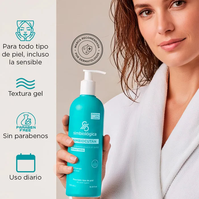 SIMBIOLOGICA SIMBIOCUTAN GEL BAÑO *500ML
