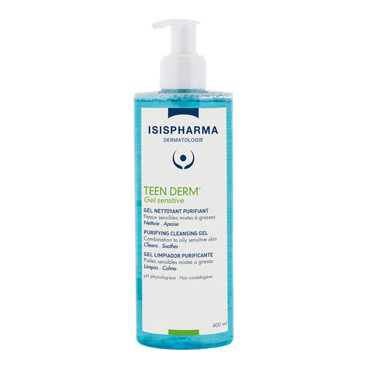 TEEN DERM GEL SENSITIVE *400ML