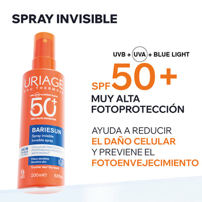 URIAGE BARIESUN  SPRAY SPF50 INVISIBLE *200ML