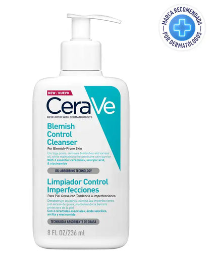 CERAVE LIMPIADOR CONTROL IMPERFECCIONES *236ML