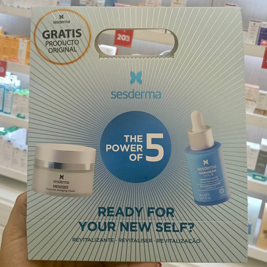 KIT HIDRADERM HYAL 5 SERUM + MESOSES CREMA (GRATIS)