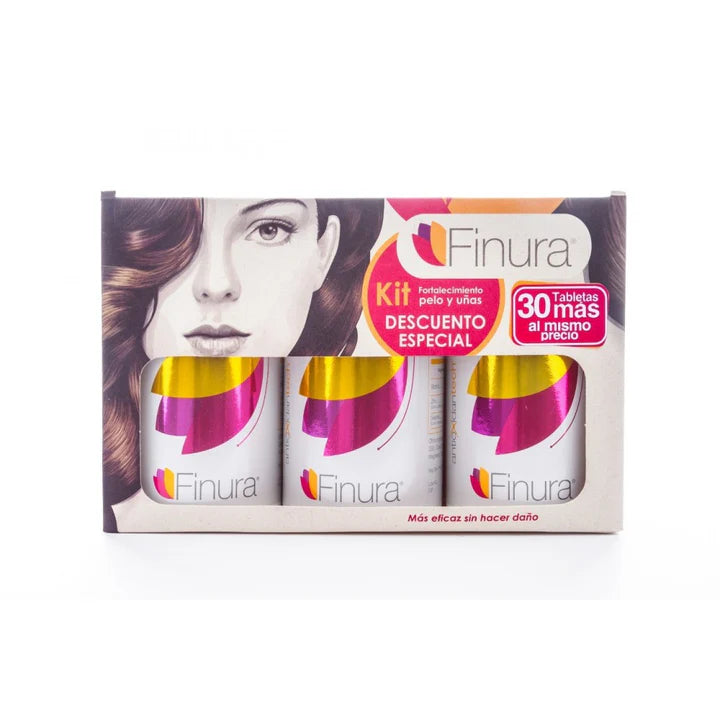 KIT FINURA TABLETAS *3 FRASCOS